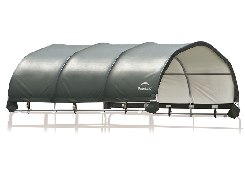 SHELTERLOGIC Weidezelt - Foliengarage Überdachung 13,7 m²