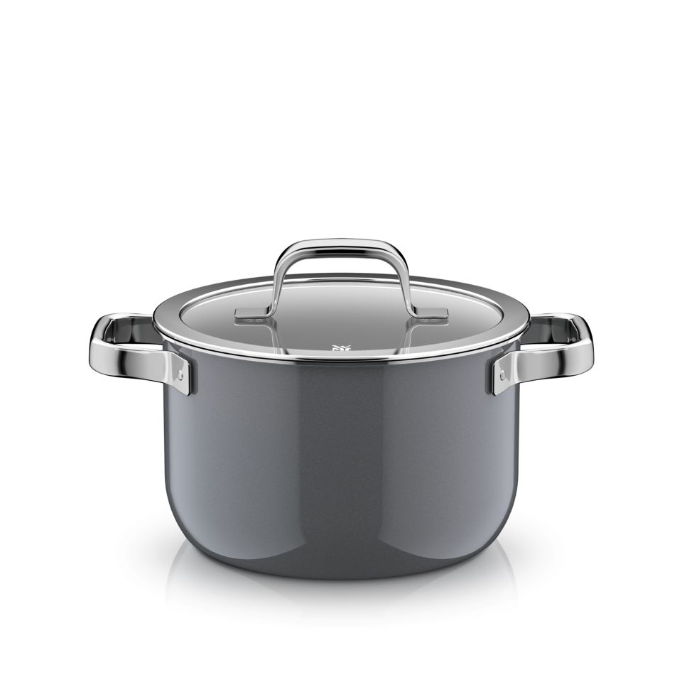 WMF Fusiontec Mineral Pro, Topf-Set, 4-teilig, Platinum