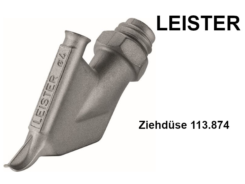 LEISTER 113.874 Ziehdüse rund 4mm ohne Heftschnabel schraubbar