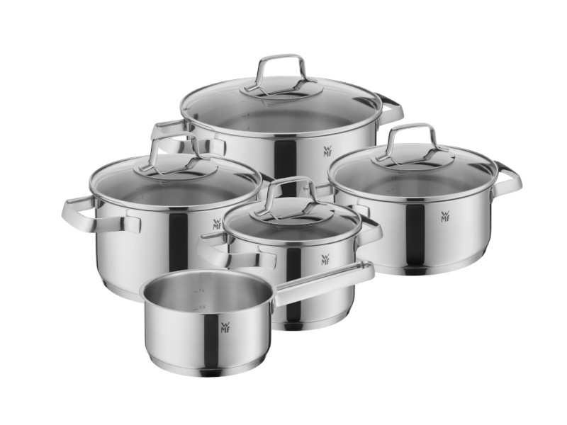 WMF Kochtopfset BELMONTE 5tlg Edelstahl