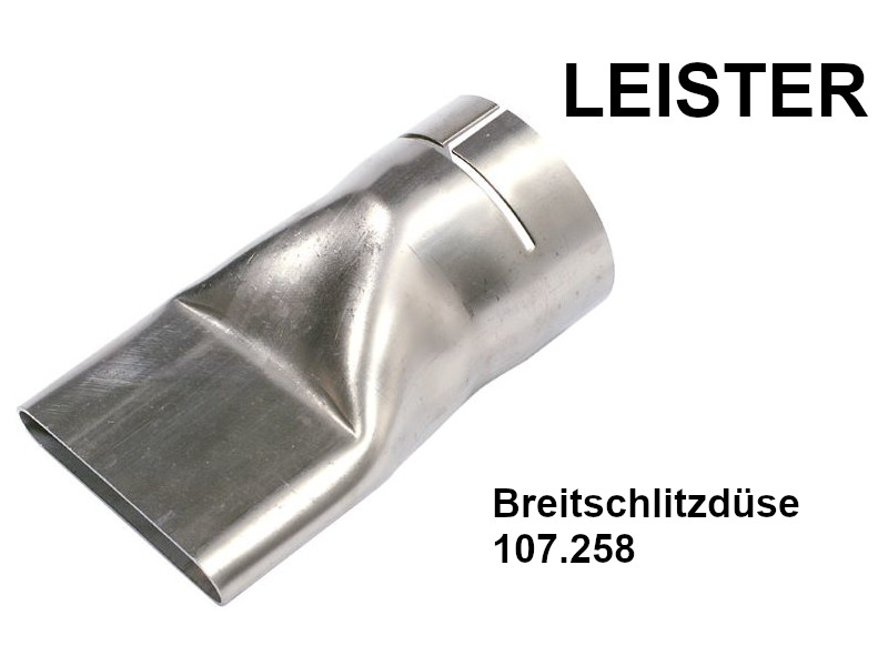 LEISTER 107.258 Breitschlitzdüse 70x10 mm für Bitumen / ELECTRON ST