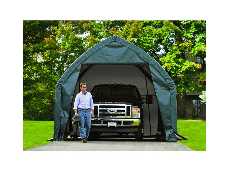 SHELTERLOGIC Folien Garage Weidezelt in-a-BOX 23,8m²