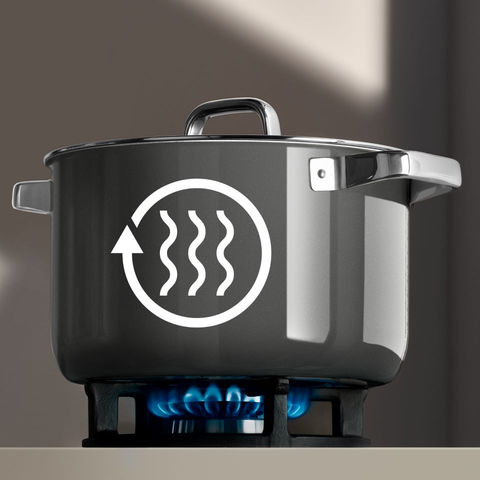 WMF Fusiontec Mineral Pro, Topf-Set, 4-teilig, Platinum