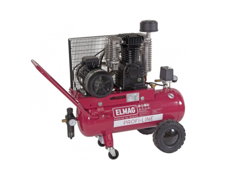 ELMAG Kompressor PROFI LINE PLH 600/15/50D - fahrbar