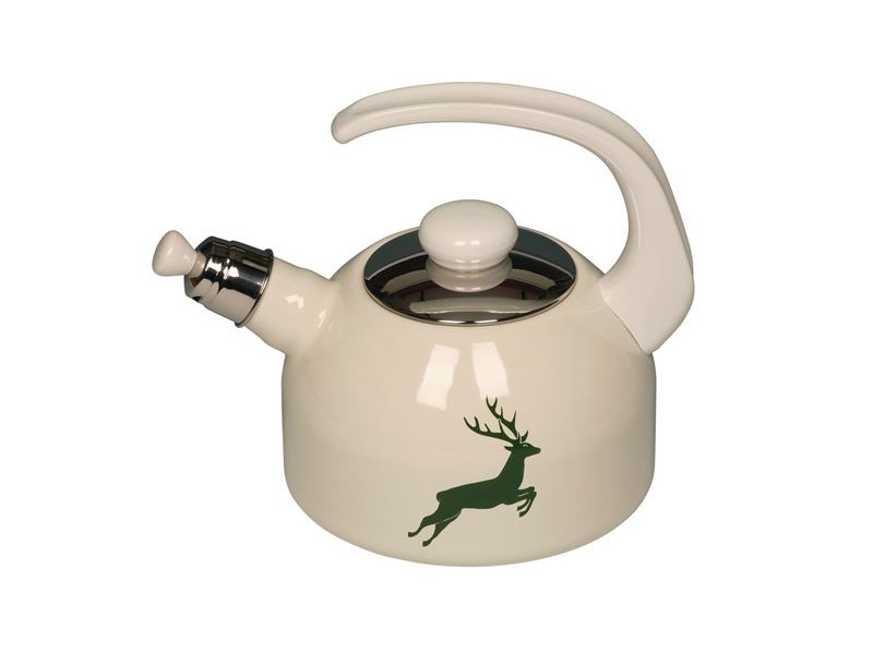 RIESS Email Flötenkessel Plus HIRSCH grün 2L