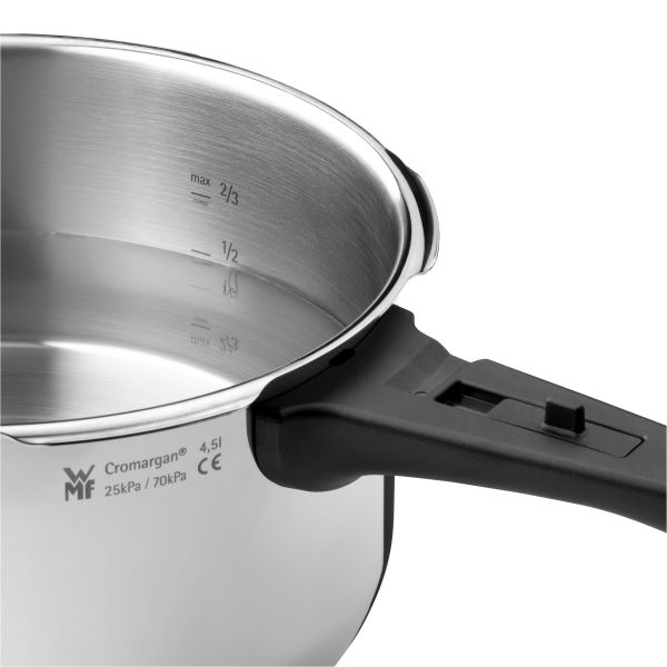 WMF Schnellkochtopf PERFECT 6,5 L mit Dampfgareinsatz