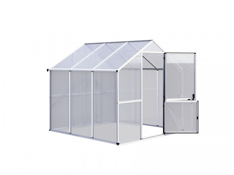 KGT Gewächshaus CALLAS III  BLANK - 227 x 227 cm - 6mm Vergl.