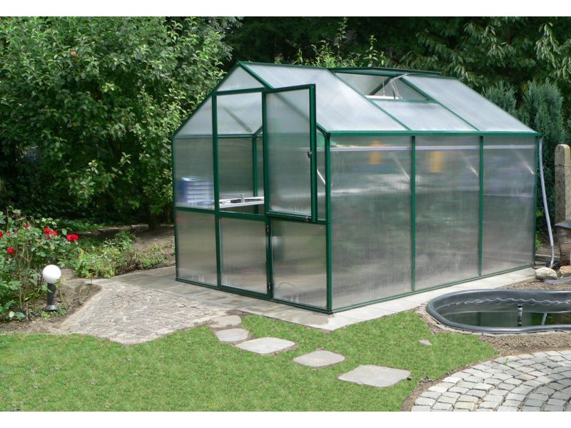 KGT Alu-Fundamentrahmen für Gewächshaus Rose III