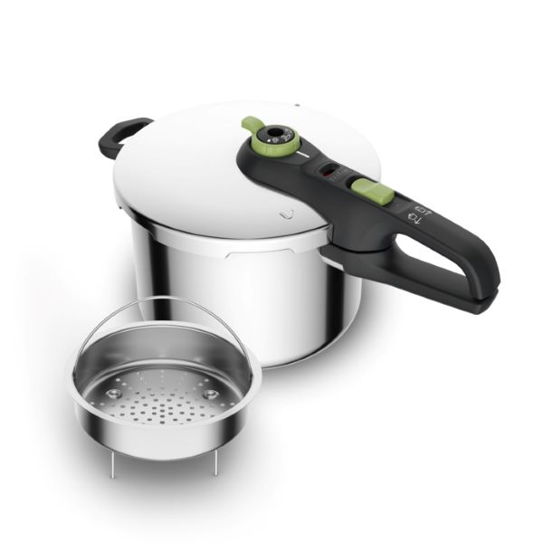 TEFAL Secure Trendy Schnellkochtopf 6 L mit Korb