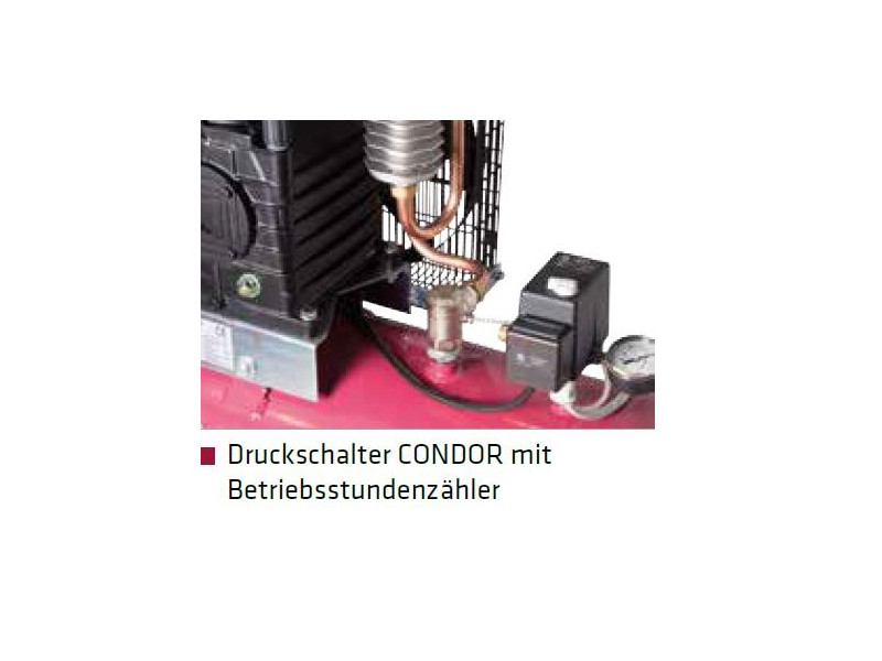 ELMAG Kompressor PROFI LINE PLH 600/15/50D - fahrbar