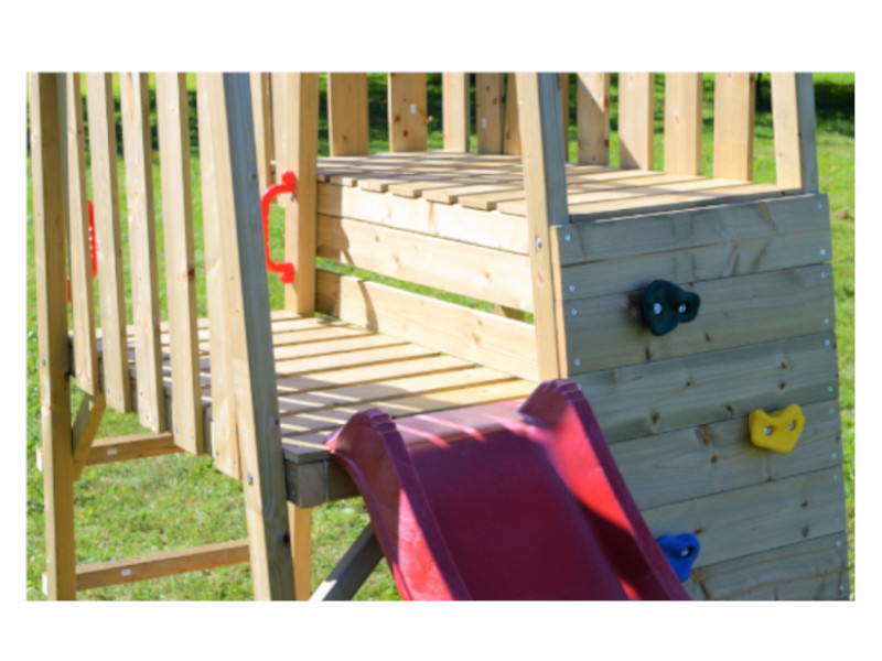 WENDI TOYS Spielturm FLAMINGO 340x290x270