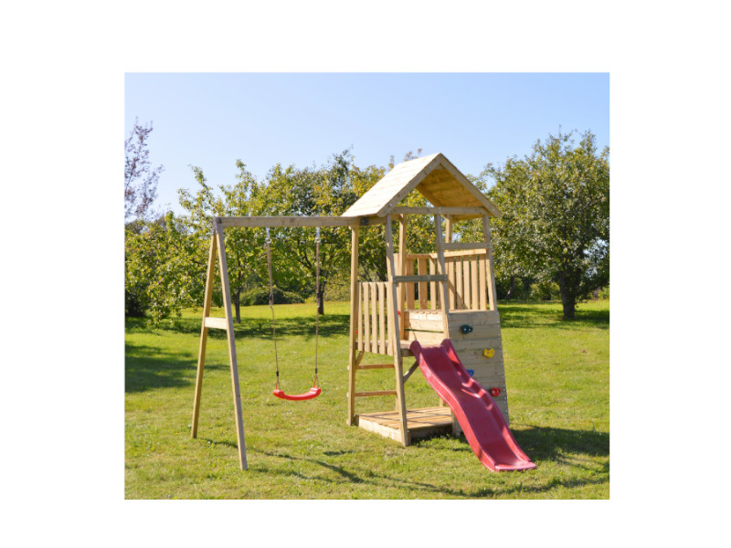 WENDI TOYS Spielturm PANDA 270x290x270