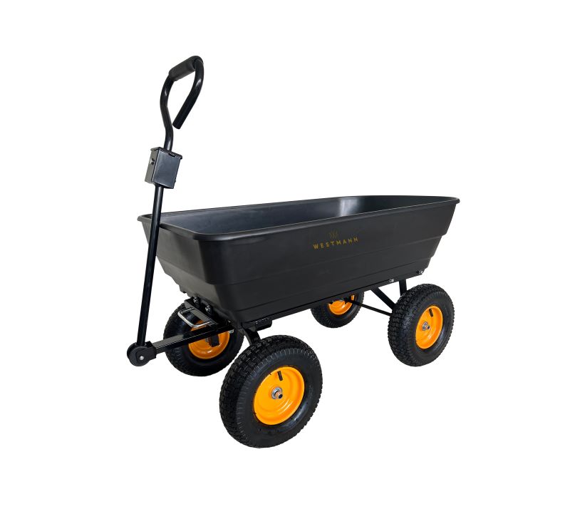 WESTMANN Kunststoff Gartenwagen Prakta M 125l, m. Kippfunktion