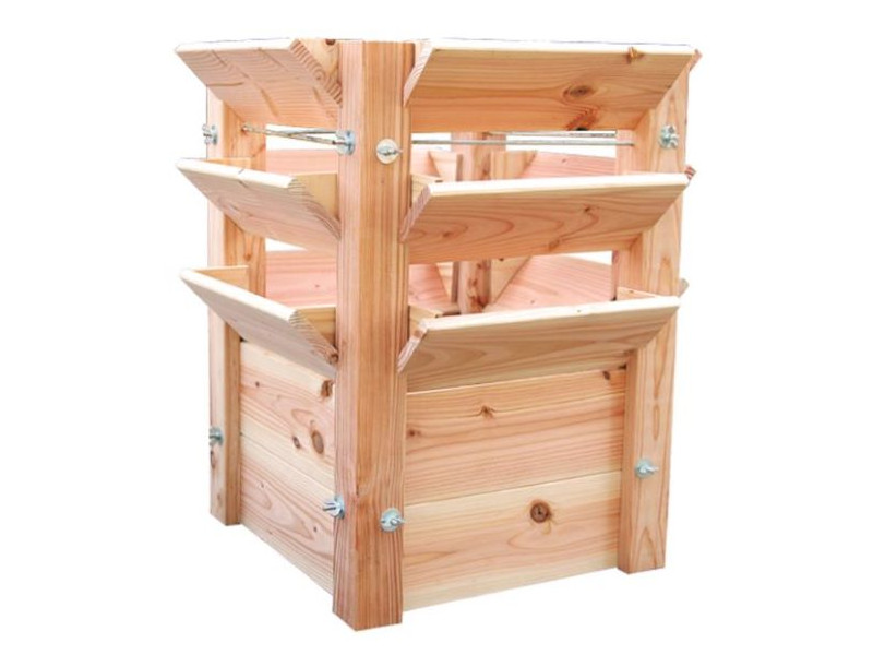 WESTMANN Premium Hochbeet Lärche 65x65x73 cm natur