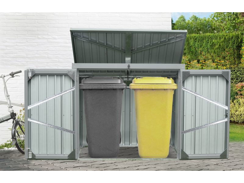 WESTMANN Mülltonnenbox "5x3" 158x101x134 anthrazit