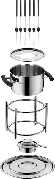 WMF Fondue Set ALLEGRO 11tlg, Edelstahl