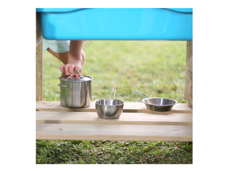 TP TOYS Holz Kinderspielküche DELUXE mit Zubehör