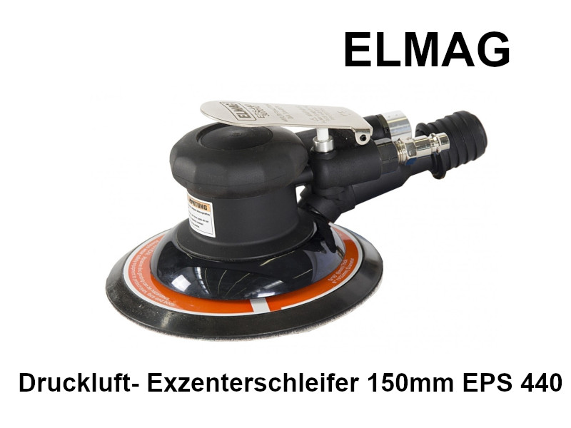 ELMAG Druckluft- Exzenterschleifer 150mm EPS 440