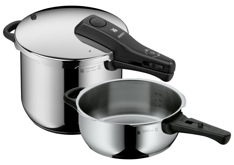 WMF Schnellkochtopf Set PERFECT 2tlg 6,5L + 3,0L 