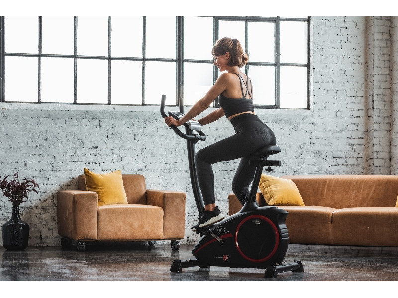 CHRISTOPEIT Heimtrainer Ergometer AL 2 Black Edition