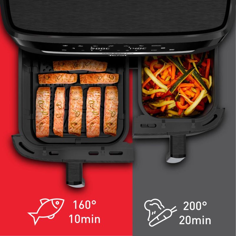 TEFAL Dual Easy Fry Xxl EY9428E0