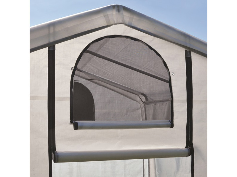 SHELTERLOGIC Folien Gewächshaus Treibhaus 18,3m² 610x300cm