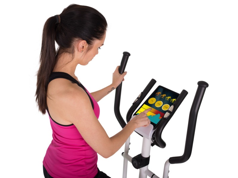 CHRISTOPEIT Crosstrainer Heimtrainer CT 4 2in1