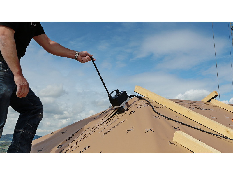 WELDY Miniwelder Roof2 - Heizkeil-Schweißautomat für Unterdachbahnen - 158.291
