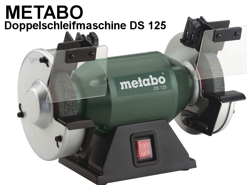 METABO Doppelschleifmaschine DS 125, Schleifbock DS125