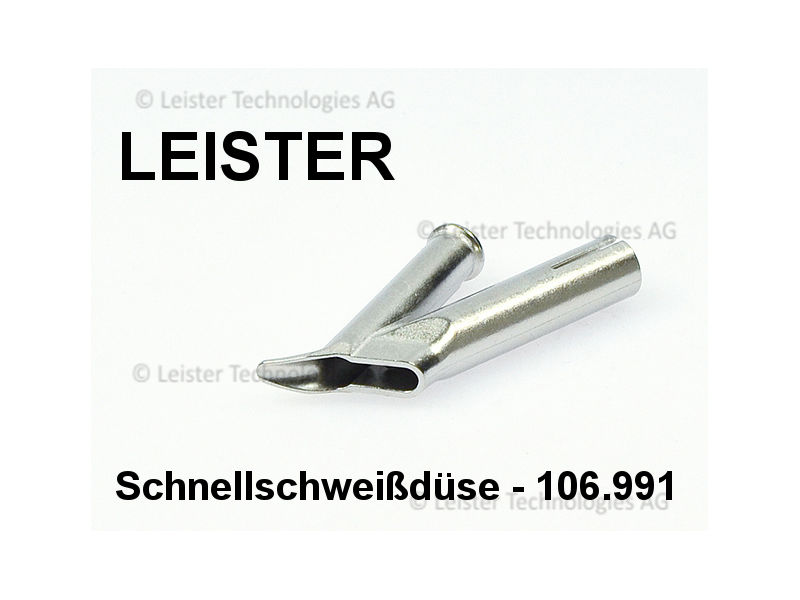 LEISTER 106.991 Schnellschweissdüse aufschiebbar 5mm