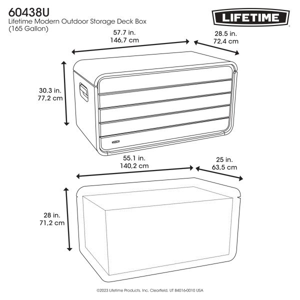 LIFETIME Premium Kissenbox 625 L