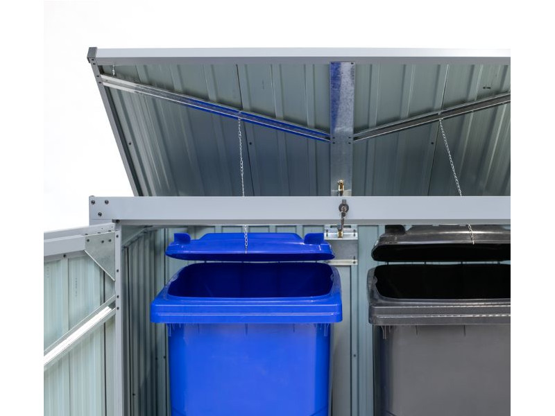 WESTMANN Mülltonnenbox "5x3" 158x101x134 anthrazit