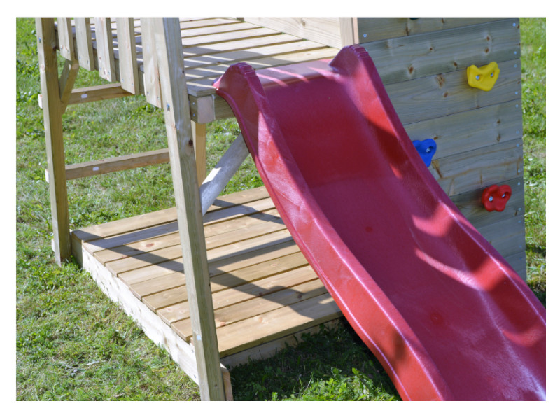 WENDI TOYS Spielturm HASE 110x260x270