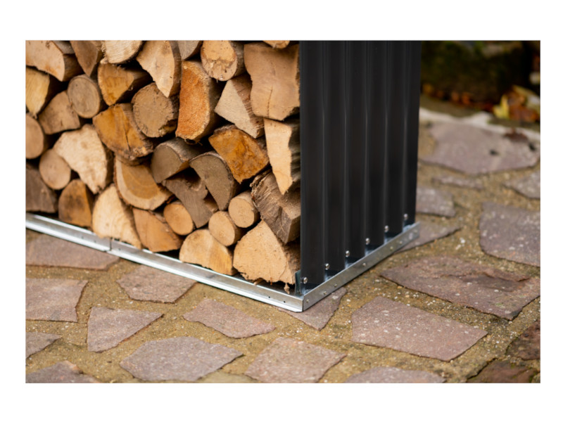 WESTMANN Kaminholzregal 212x46x111 cm anthrazit