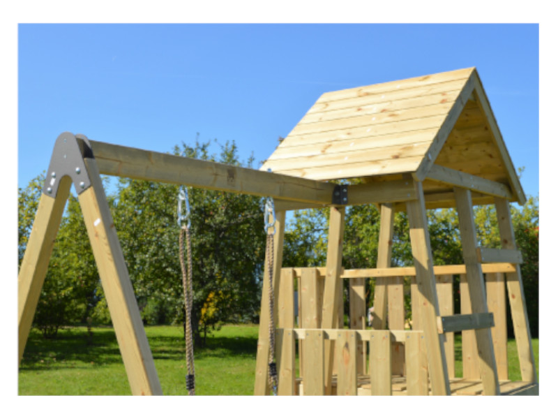 WENDI TOYS Spielturm GORILLA 270x290x270