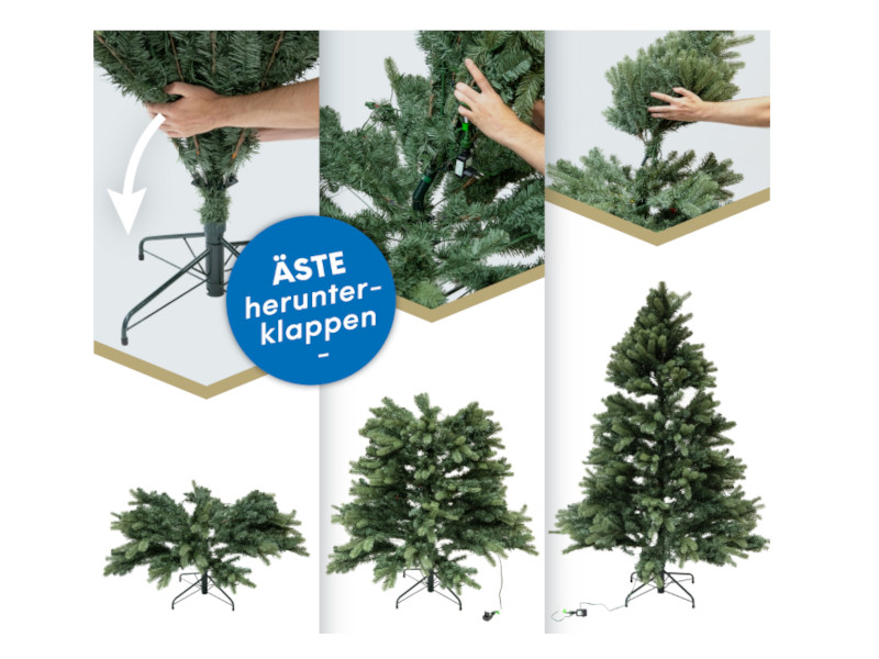 EVERGREEN VERMONT Fichte inkl. Lichterkette 180cm