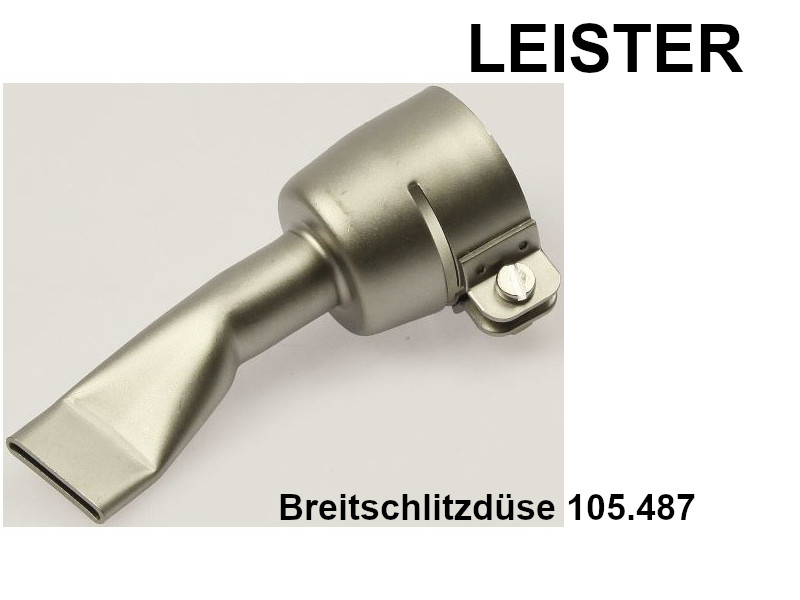 LEISTER 105.487 Breitschlitzdüse dm32/20 gebogen + abgewinkelt für TRIAC
