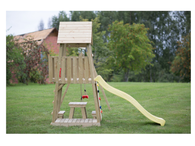 WENDI TOYS Spielturm GIRAFFE 340x280x270