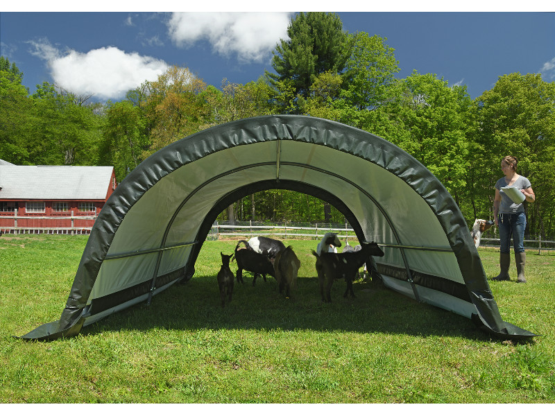 SHELTERLOGIC Weidezelt - Foliengarage 7,8 m²