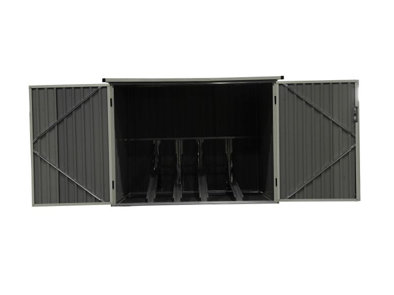 WESTMANN Fahrradgarage und Aufbewahrungsbox anthrazit