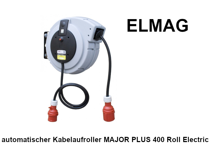 ELMAG automatischer Kabelaufroller MAJOR PLUS 400 Roll Electric