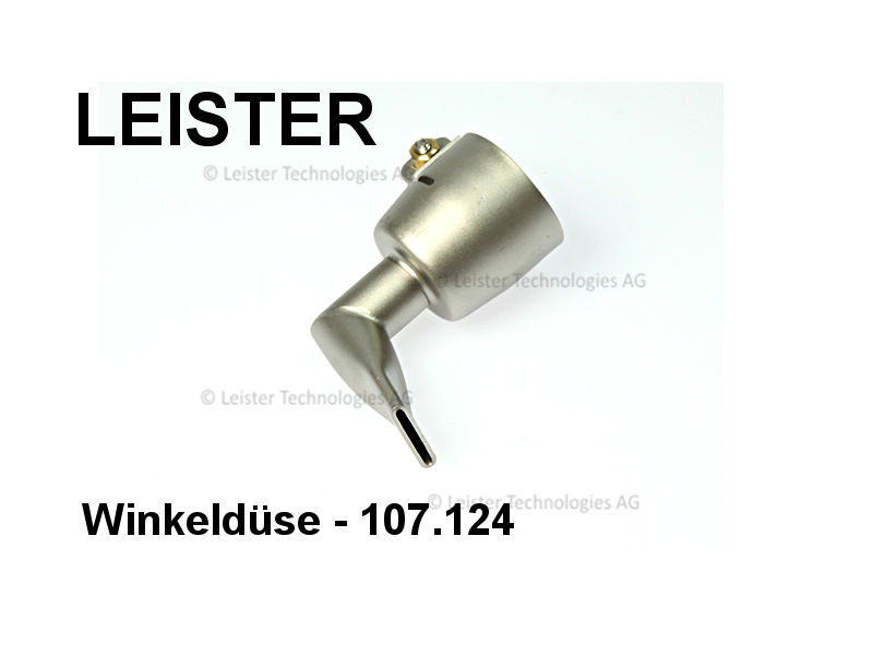 LEISTER 107.124 Winkeldüse 20mm, 90° aufschiebbar auf Triac S od. PID