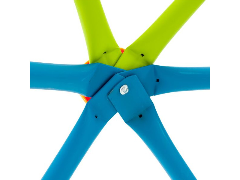 LIFETIME Klettergerüst GEODOME 335x335x168 blau/lime