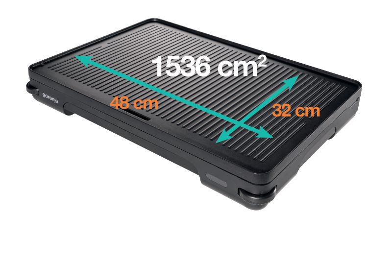 GORENJE Tisch-Plattengriller TG2000LCB