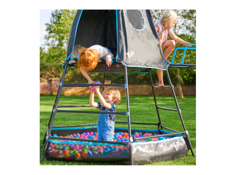 TP TOYS Stahl Klettergerüst EXPLORER mit Zelt