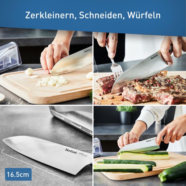 TEFAL Ever Sharp Santokumesser 16,5 cm  - K25790