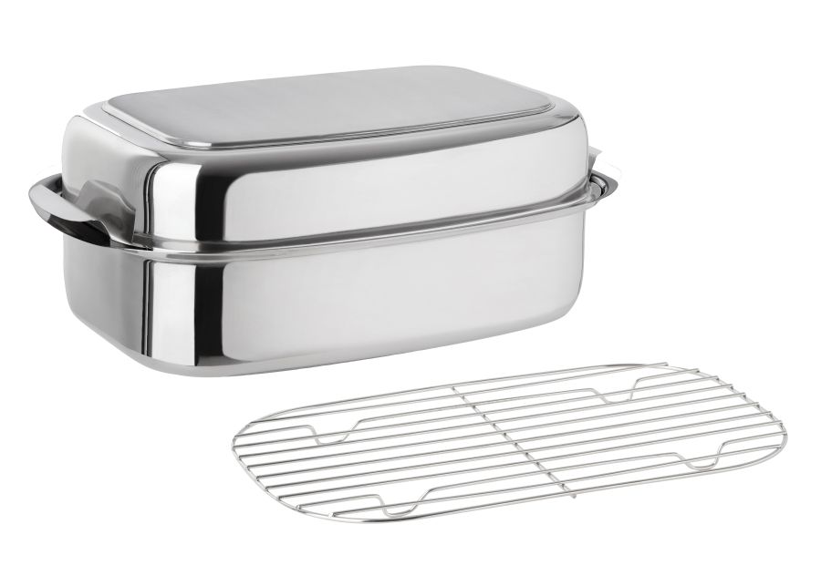 KELOMAT Bräter mit Deckel 36x24,5x15,5cm PROFI 1993-318