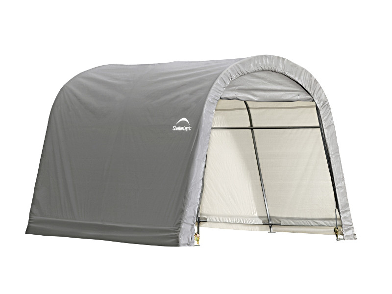 SHELTERLOGIC Gerätehaus Folienhaus in-a-BOX 9m² ROUND TOP
