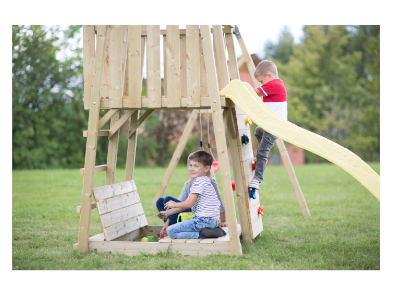 WENDI TOYS Spielturm PINGUIN 340x280x270