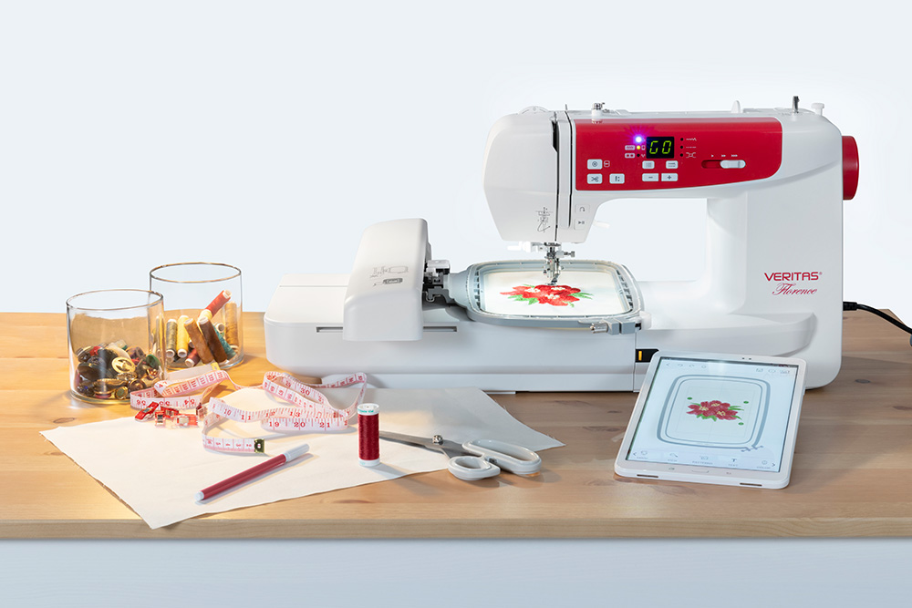 VERITAS Stickmaschine FLORENCE Premium (1331)